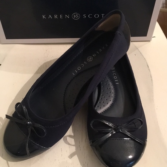 karen scott flat shoes